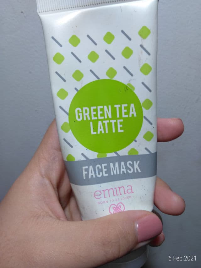 Emina Green Tea Latte Face Mask review photo by Annisadivi
