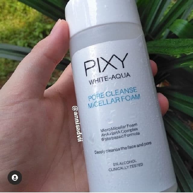 Pixy White Aqua Pore Cleanse Micellar Foam review photo by Annisadivi