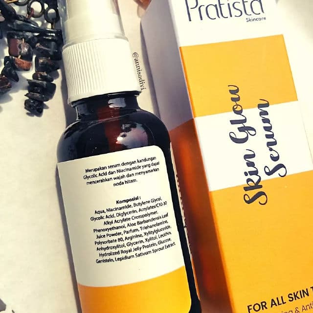 Pratista Skin Glow Serum review photo by Annisadivi