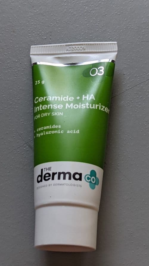 The Derma Co. Ceramide + HA Intense Moisturizer  review photo by Anshi