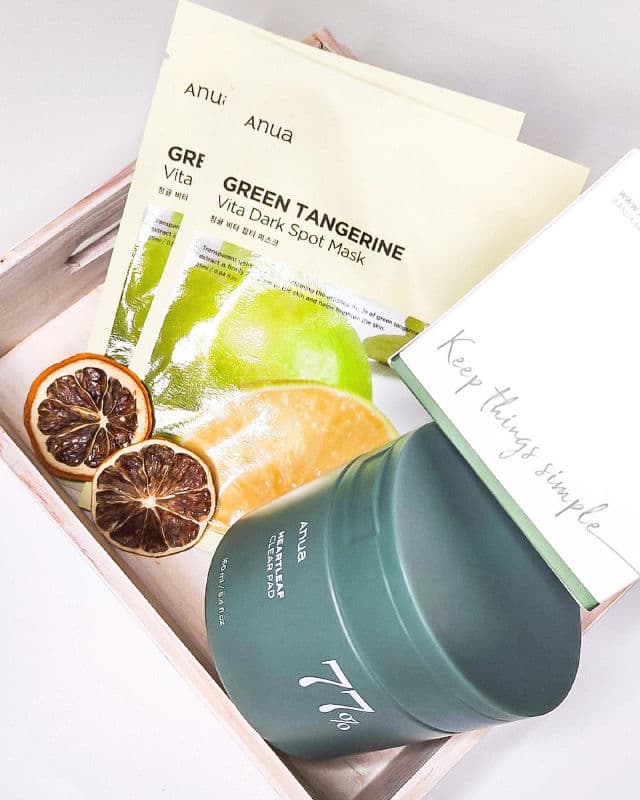 ANUA Green Tangerine Vita Dark Spot Mask review photo by Apples