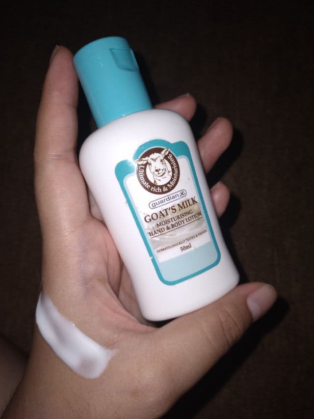 Guardian Goat's Milk Moisturising Hand & Body Lotion review photo by AqillaFA