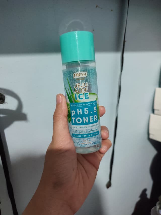 Fresh Skinlab Jeju Aloe Ice pH 5.5 Toner  review photo by ArchAngel