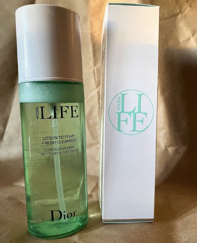 Dior Hydra Life Lotion to Foam Fresh Cleanser review photo by AriaRose