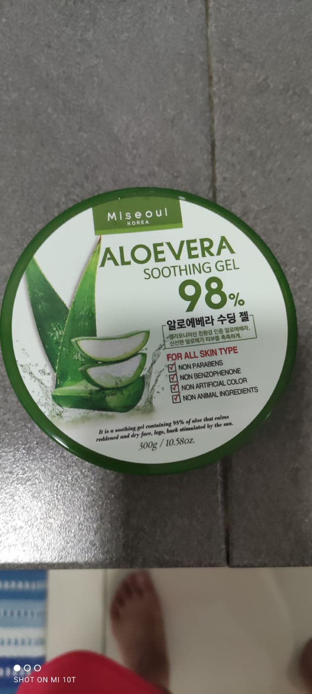 Miseoul AloeVera soothing gel 98% review photo by Ariesse93