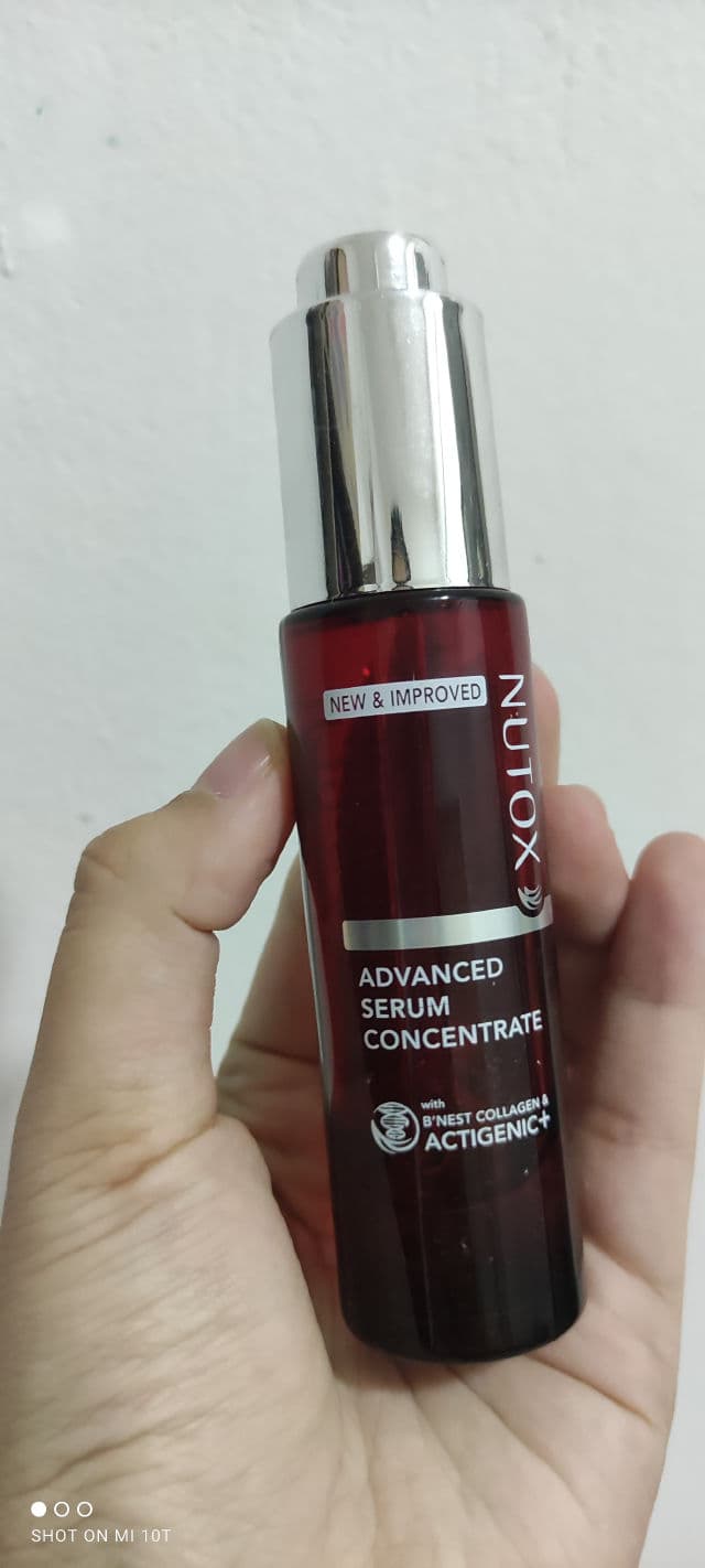 Nutox Advanced Serum Concentrate review photo by Ariesse93