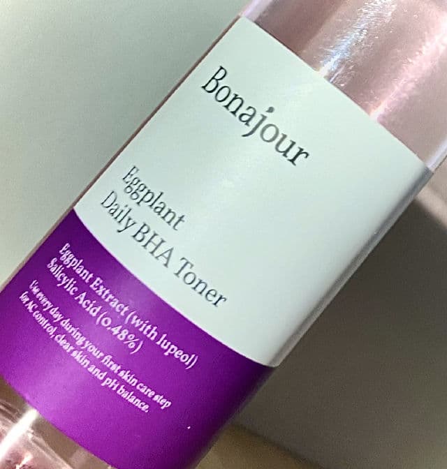 Bonajour Eggplant Daily BHA Toner review photo by Thatglowyvibe