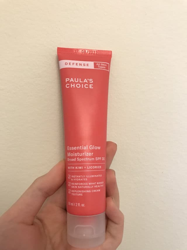 Paula's Choice Defense Essential Glow Moisturizer SPF 30 review photo by skincarex18