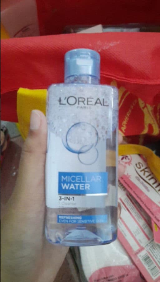 L'Oreal Paris Micellar Water 3 in 1 Refreshing review photo by pparuhwaktu