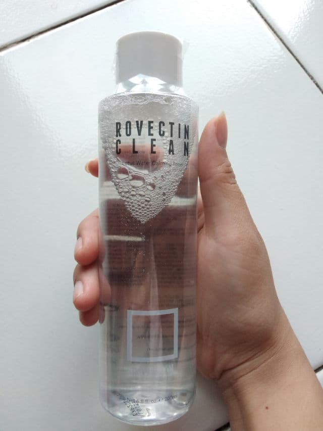Rovectin Clean Lotus Water Calming Toner review photo by pparuhwaktu