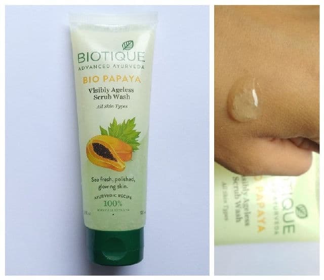 Biotique Bio Papaya Scrub Face Wash review photo by shreyadevraj