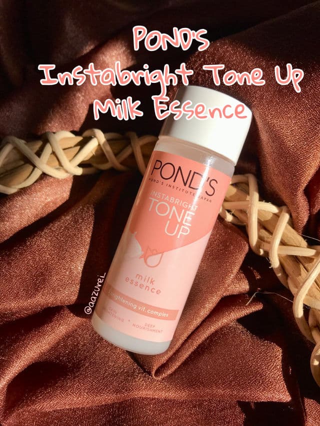 Pond's White Beauty InstaBright Tone Up Milk Essence review photo by Azurine