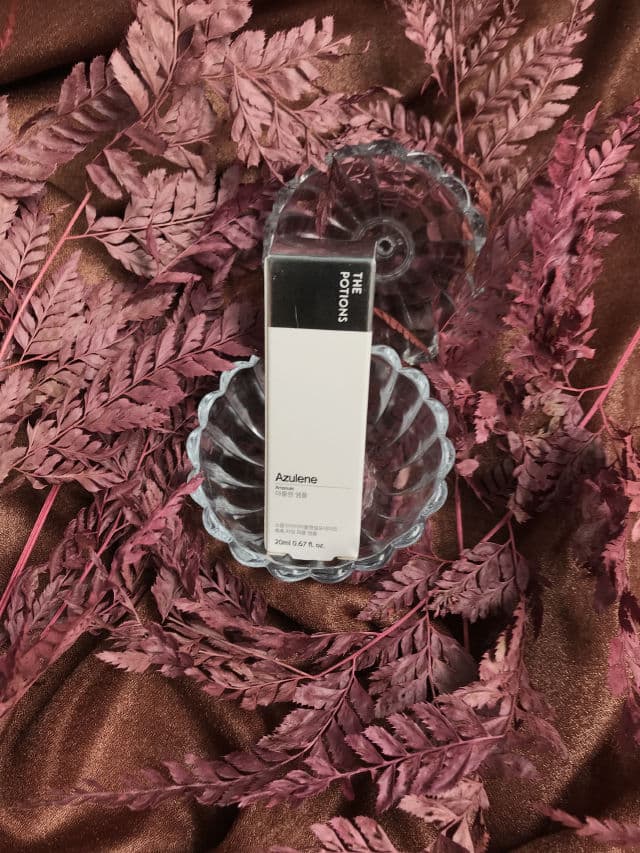 The Potions Azulene Ampoule review photo by Azurine