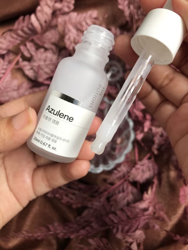 The Potions Azulene Ampoule review photo by Azurine