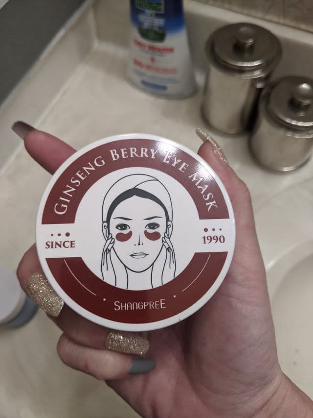 Shangpree Ginseng Berry Eye Mask review photo by Azureblu