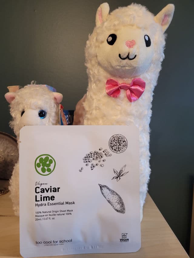 TOO COOL FOR SCHOOL Caviar Lime Hydra Essential Mask review photo by Azureblu