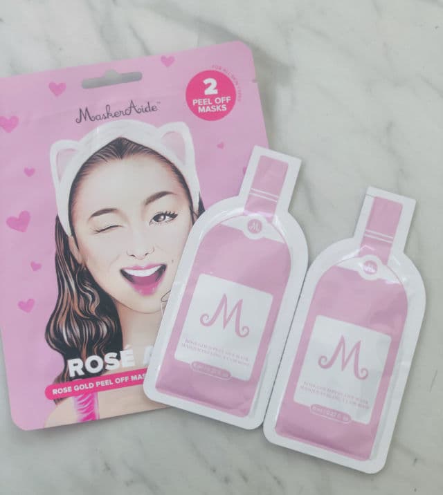 MaskerAide Beauty Pore Refining Rose Gold Peel Off Mask review photo by BEAUTYENZO