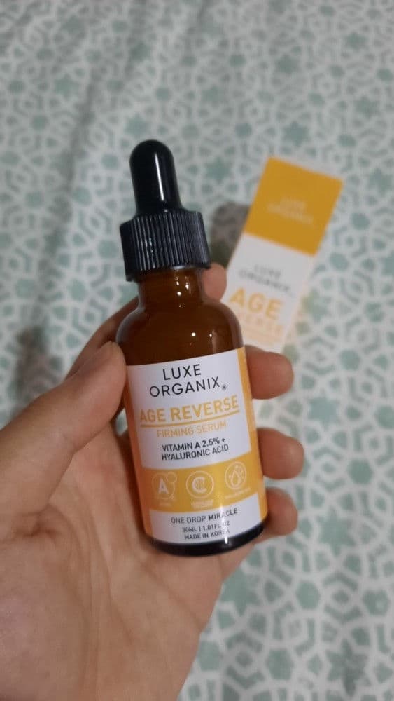 Luxe Organix Age Reverse Serum Vitamin A 2.5%  review photo by LovelyBabi