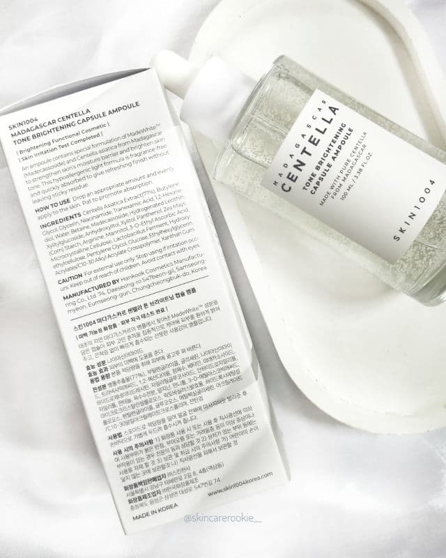 SKIN1004 Madagascar Centella Tone Brightening Capsule Ampoule review photo by Balgisps