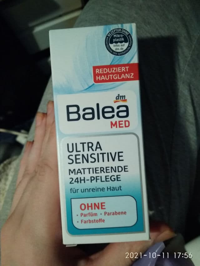Balea Med Tagescreme Ultra Sensitive 24 H Mattierende review photo by Balkangirl