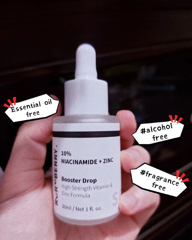 Ruruberry 10% Niacinamide + Zinc review photo by Banniechan