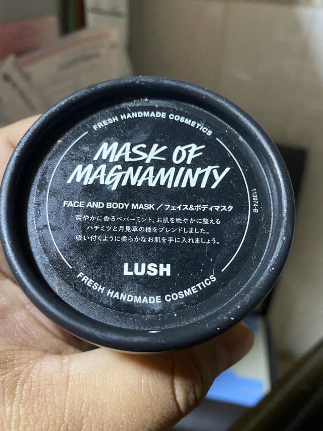 LUSH Mask of Magnaminty - Self-Preserving review photo by Bazz