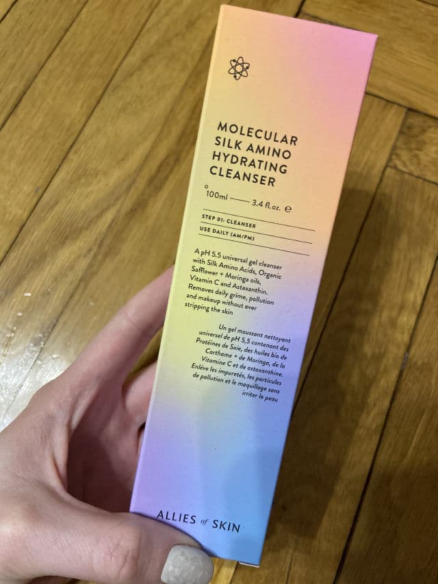 Allies of Skin Molecular Silk Amino Hydrating Cleanser review photo by BeautyMary