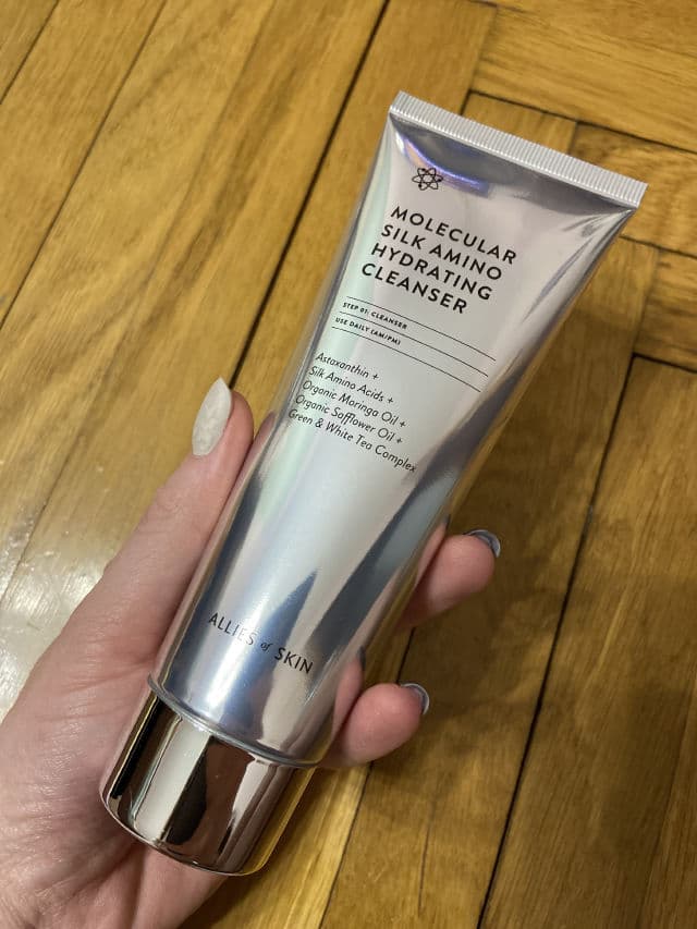 Allies of Skin Molecular Silk Amino Hydrating Cleanser review photo by BeautyMary