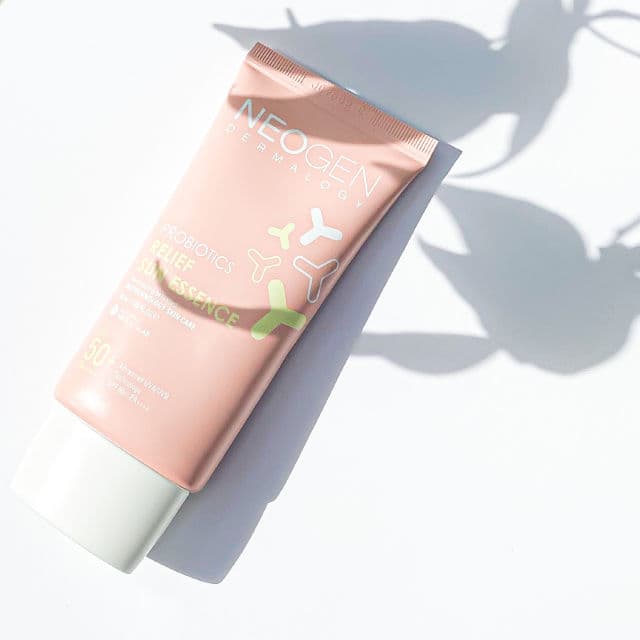 NEOGEN Probiotics Relief Sun Essence SPF 50 PA++++ review photo by BeautyProclaims