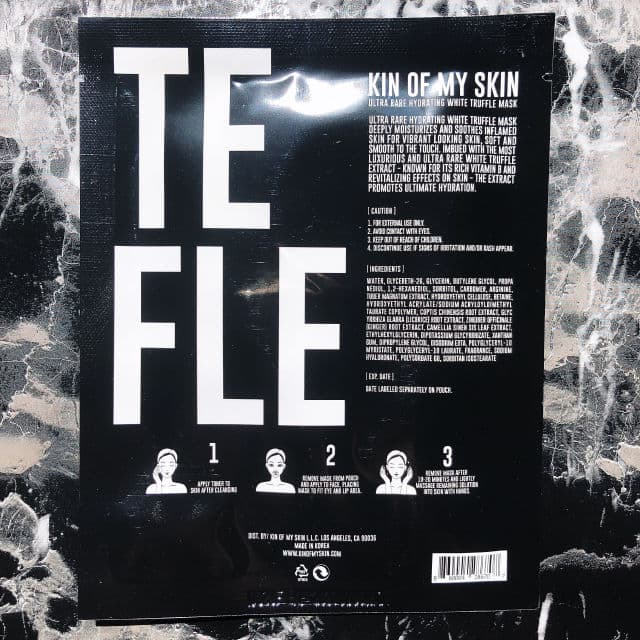 Kin of My Skin White Truffle Mask review photo by Beautywithhunnie