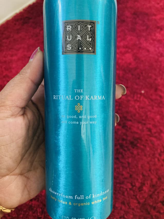 Rituals The Ritual of Karma Foaming Shower Gel review photo by AditiAgarwal