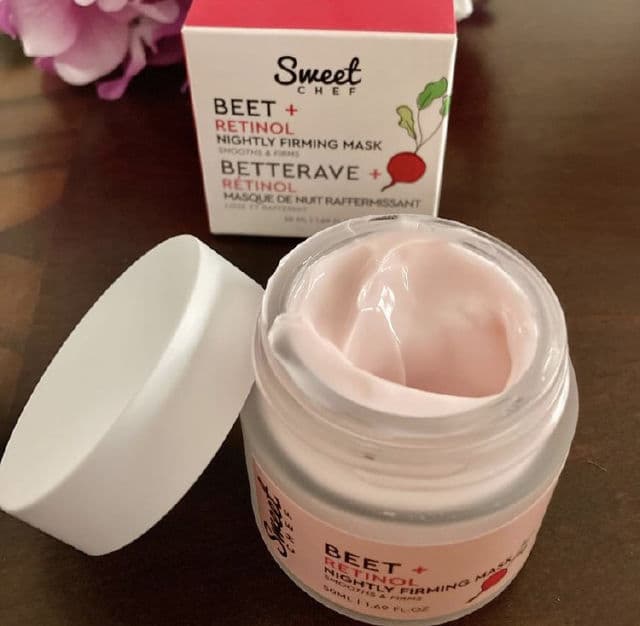 Sweet Chef Beet + Retinol Nightly Firming Mask review photo by AditiAgarwal