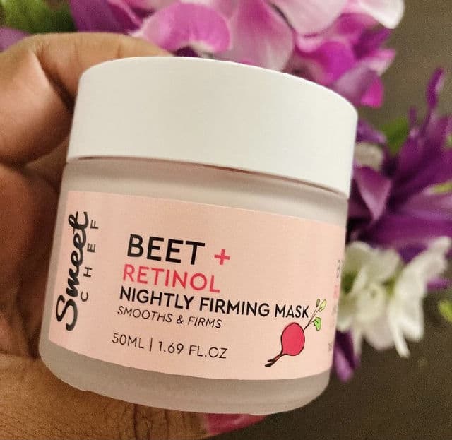 Sweet Chef Beet + Retinol Nightly Firming Mask review photo by AditiAgarwal