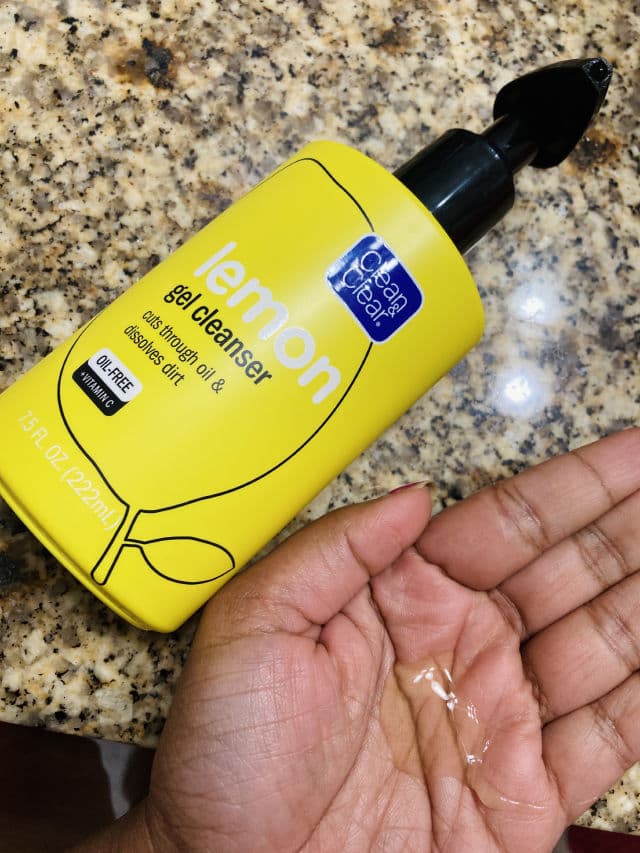 Clean & Clear Lemon Gel Facial Cleanser With Vitamin C review photo by AditiAgarwal