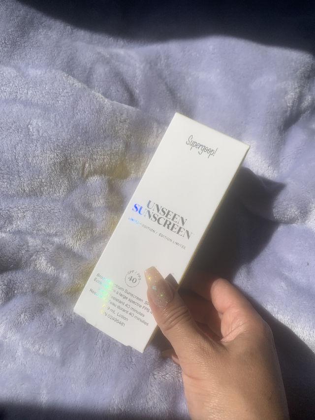 Unseen Sunscreen SPF 40 product review