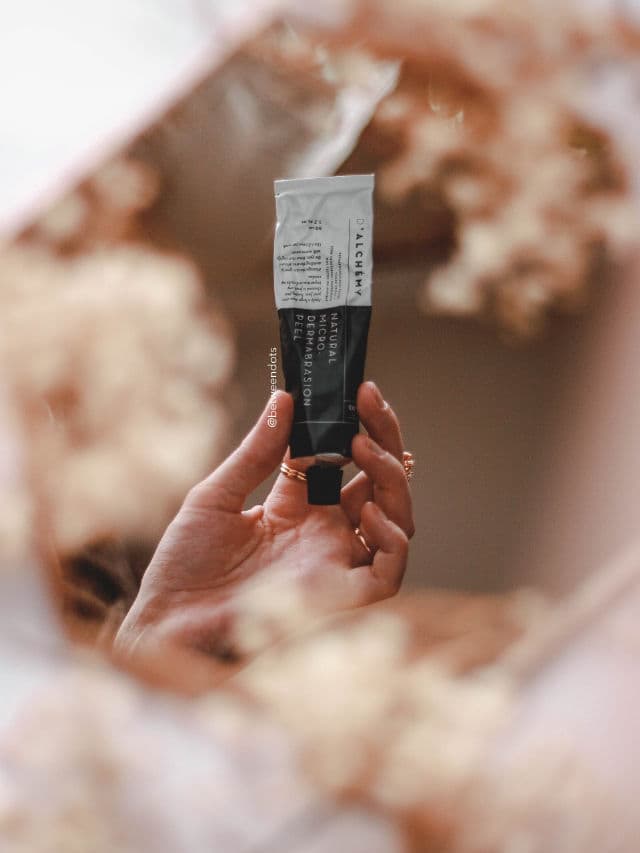D'Alchemy Natural Micro-Dermabrasion Peel review photo by Betweendots