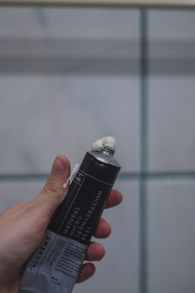D'Alchemy Natural Micro-Dermabrasion Peel review photo by Betweendots