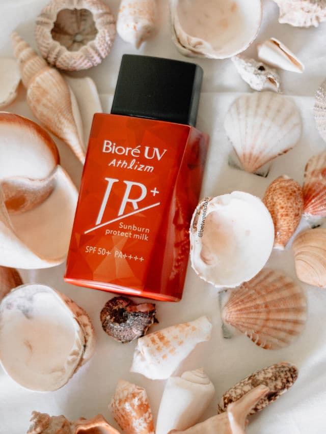 Biore UV Athlizm Sunburn Protect Milk SPF50+ PA++++ review photo by Betweendots