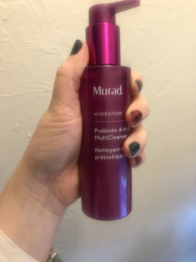 Murad Prebiotic 4-In-1 MultiCleanser review photo by FunFierceForty