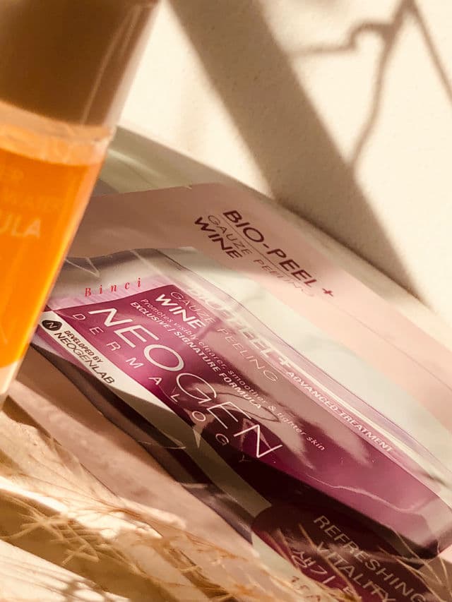 NEOGEN Dermalogy Wine Lift PHA Gauze Peeling review photo by Binci