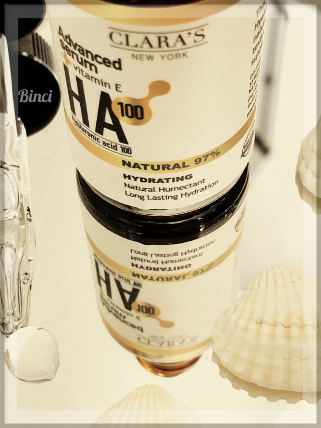 Clara's New York Hydrating Advanced Hyaluronic Acid 100 Facial Serum review photo by Binci