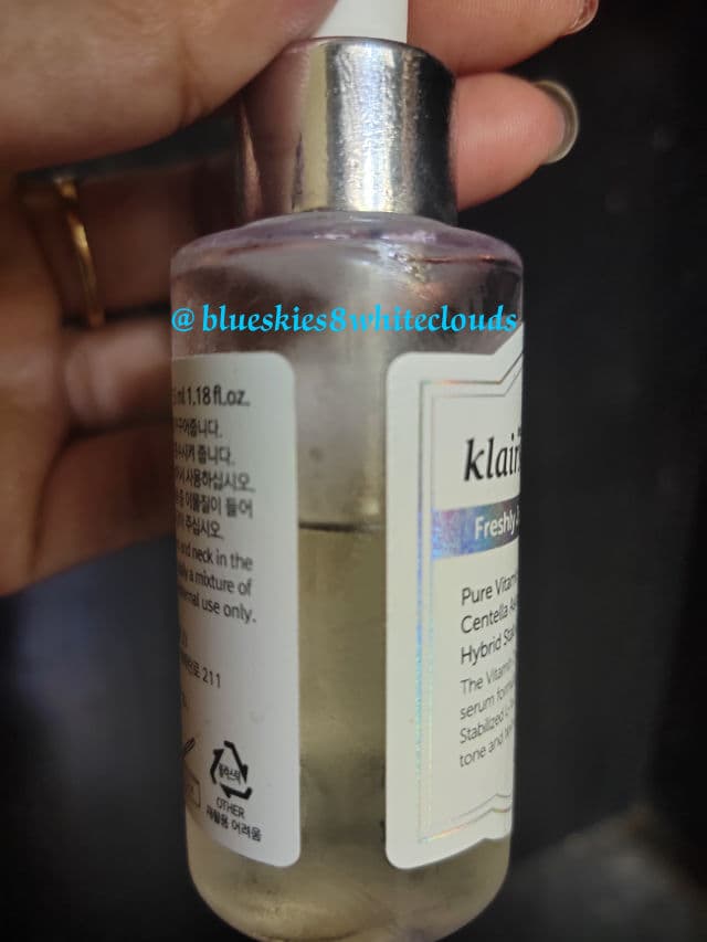 Dear, Klairs Freshly Juiced Vitamin Drop review photo by BlueNWhite
