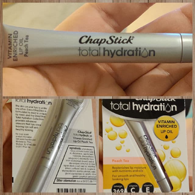 ChapStick Sweet Nectar Hydrating Vitamin Enriched Lip Oil  review photo by BookaholicHolly