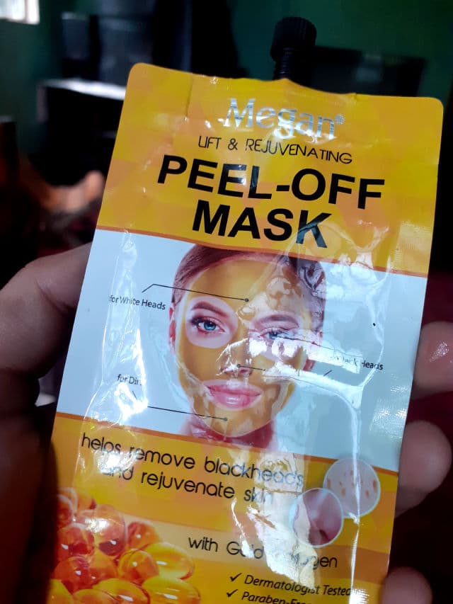 Megan Peel Off Mask with Gold Collagen review photo by Bovoj
