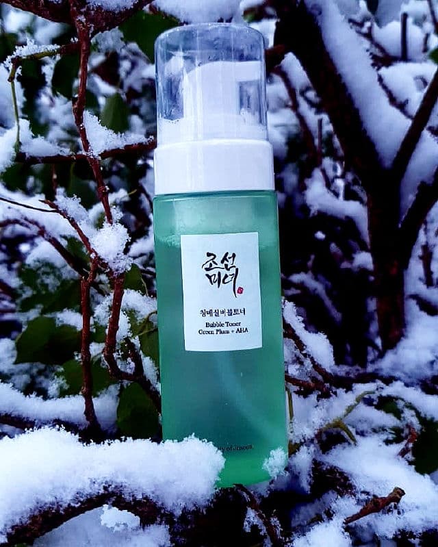 BEAUTY OF JOSEON Bubble Toner Green Plum + AHA review photo by BrigitteLord