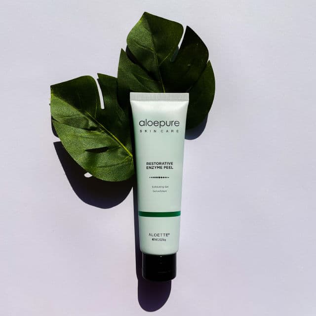 Aloette Restorative Enzyme Peel Exfoliating Gel review photo by BrownGirlBeautyEdit
