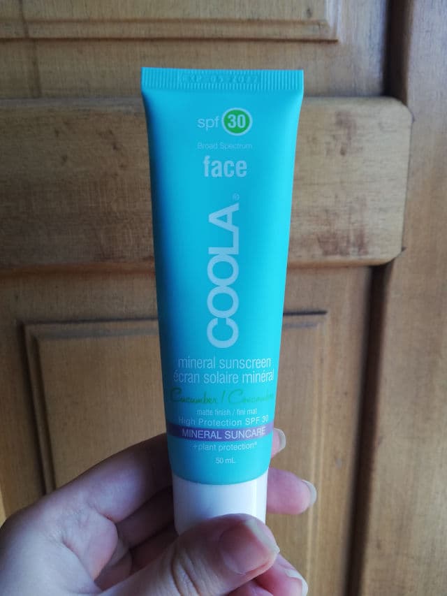 Coola Mineral Face SPF 30 Matte Cucumber review photo by Brunam