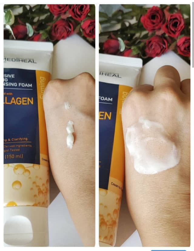 MEDIHEAL Intensive Lifting Cleansing Foam review photo by Buhbles
