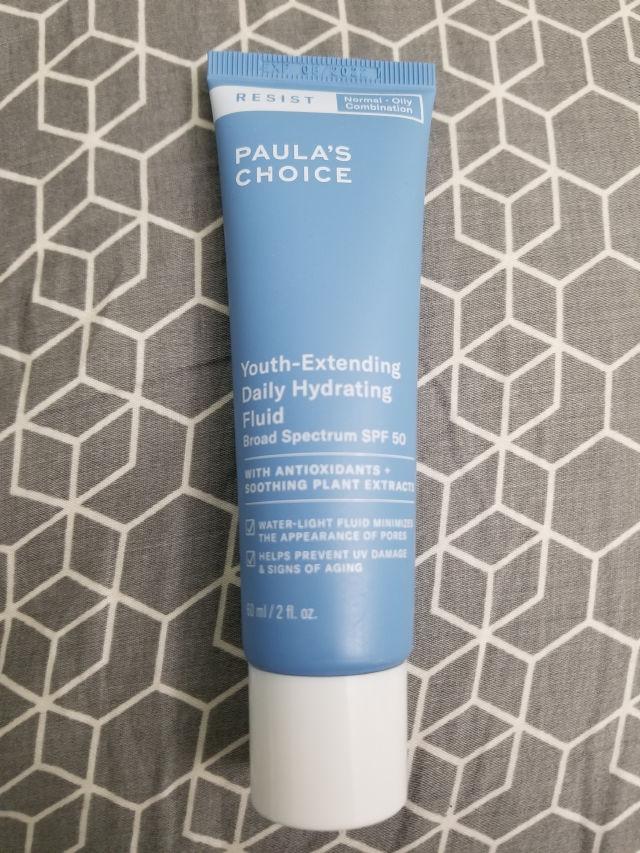 RESIST Youth-Extending Daily Hydrating Fluid SPF 50 product review