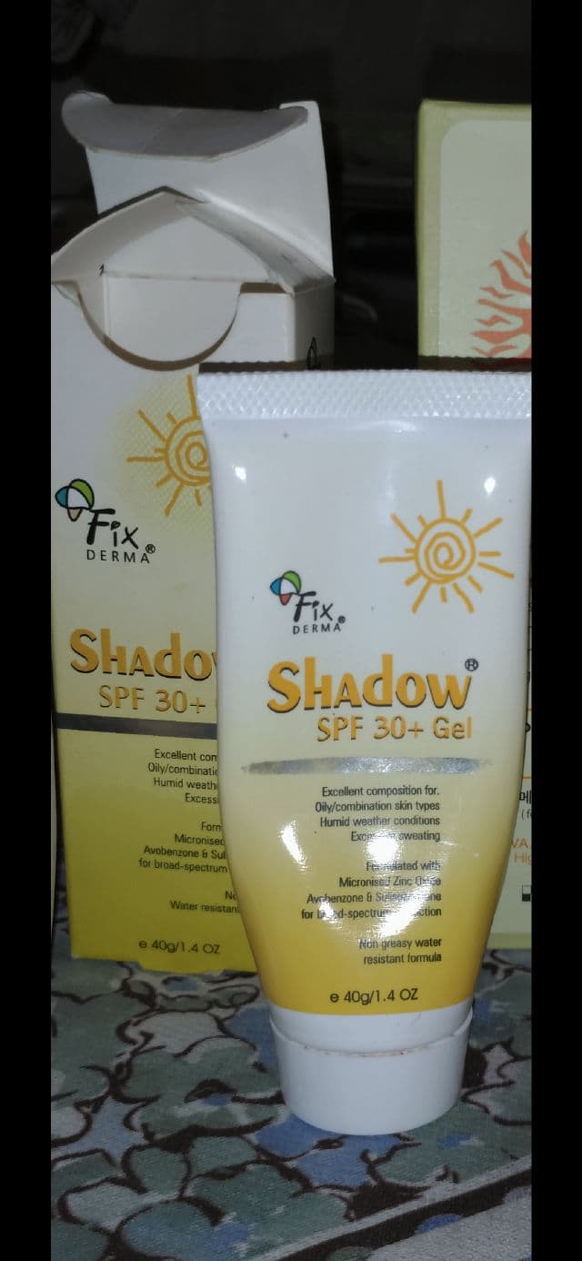 FixDerma Shadow SPF 30+ Sunscreen Gel review photo by Christinece